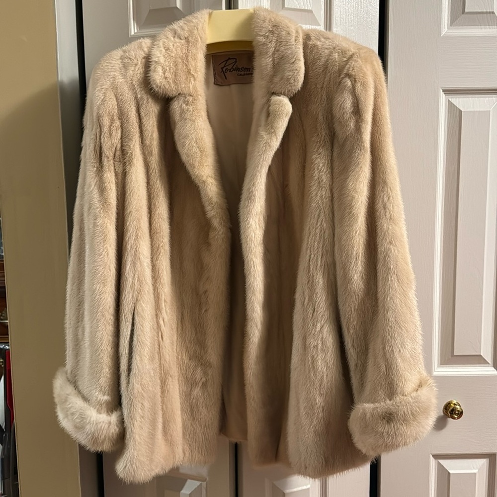 Vintage Robinson’s of California Mink Coat